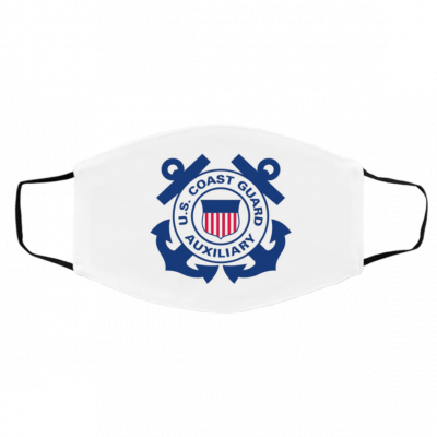 U-n-te-d S-ta-t-es C-o-ast Gu-ar-d Au-xi-lia-ry Face Mask