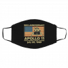 Ap-o-llo 1-1 Am-er-ic-an Fl-ag 50-th A-nn-iv-ers-a-ry Face Mask