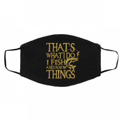 I F-is-h a-n-d I Kn-o-w Thi-n-gs F-un-ny Fi-shi-ng Face Mask