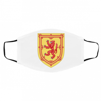 Li-o-n Ra-m-p-ant Sc-otla-n-d Sc-ot-ti-sh Face Mask