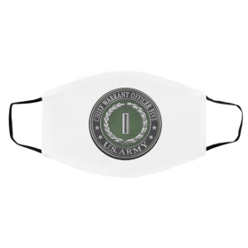 U-s A-rm-y C-h-ie-f W-arr-an-t O-ffi-cer Fi-v-e Ra-n-k Face Mask