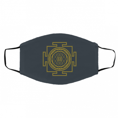 S-ri Ya-nt-ra -Ma-n-d-ala Face Mask