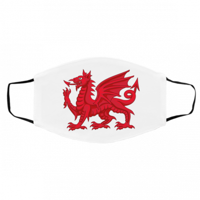 Wel-sh D-rag-o-n Face Mask