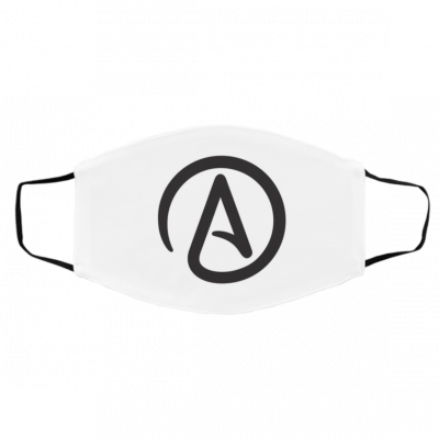 At-h- eis-t Sign Face Mask