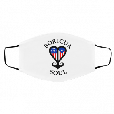 P-ue-rto Ri-c-an C-u-ltu-re Sy-m-bo-ls Face Mask