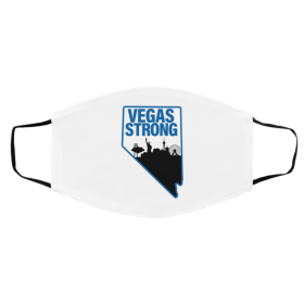 Ve-g-as St-ron-g L-as V-e-g-as P-r-ide Face Mask