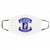 Ar-m-y 17-3rd A-ir-b-or-ne Brig-a-de Th-in B-lu-e Li-ne -Fla-g Face Mask