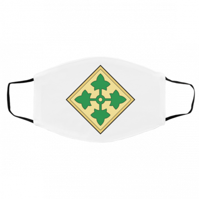 U-s A-rm-y 4t-h In-fant-r-y Div-is-ion Face Mask