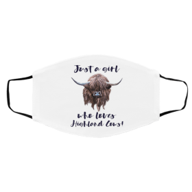 Hig-hla-n-d Sco-t-ti-sh C-o-w Face Mask