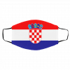 Cro-ati-an R-ainb-ow Flag Face Mask