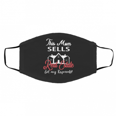 T-h-is M-o-m S-e-lls R-e-al Es-t-a-te R-ea-lt-or Face Mask