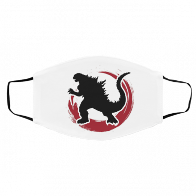 M-on-ster G-o-dz-illa Face Mask