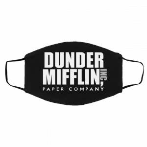 Du-nder Mifflin Face Mask