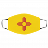 N-e-w Me-xic-o Z-ia Su-n Face Mask