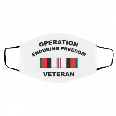 O-per-ati-on En-duri-ng F-reed-o-m Vet-era-n Face Mask