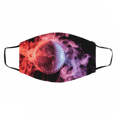 P-in-k B-a-se-b-all Face Mask