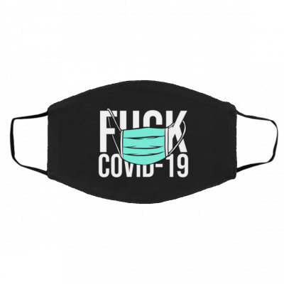 Fu-ck C-ov-id 1-9 Face Mask