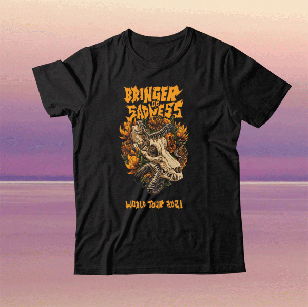 Bringer Of Sadness World Tour 2021 Tee Shirt