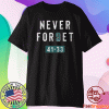 Clearwooder Never Forget Eagles Championship 2021 T-Shirt