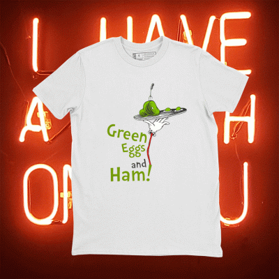 Dr. Seuss Green Eggs and Ham Tee Shirt