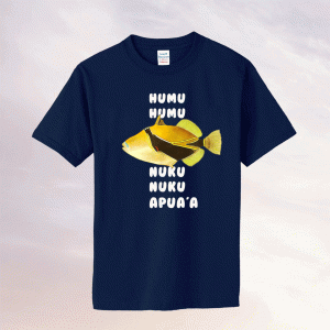 Humuhumunukunukuapua'a Hawaiian State Fish Tee Shirt