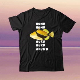 Humuhumunukunukuapua'a Hawaiian State Fish Tee Shirt