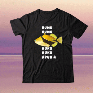 Humuhumunukunukuapua'a Hawaiian State Fish Tee Shirt