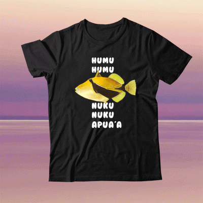 Humuhumunukunukuapua'a Hawaiian State Fish Tee Shirt