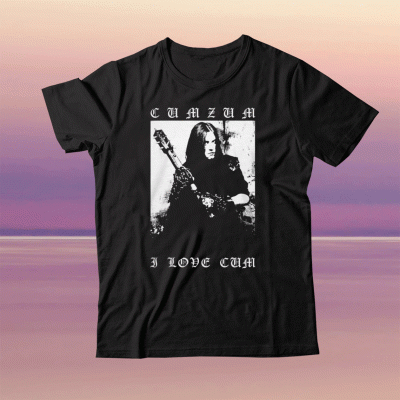 Vag Dickerne Cumzum I Love Cum Tee Shirt