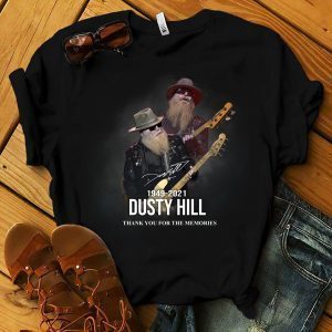 1949 2021 Dusty Hill Thank You For The Memories Shirt
