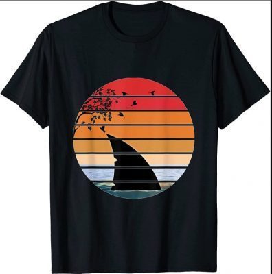 Orca Shirt. Retro Style-Bird T-Shirt Nature Lover T-Shirt