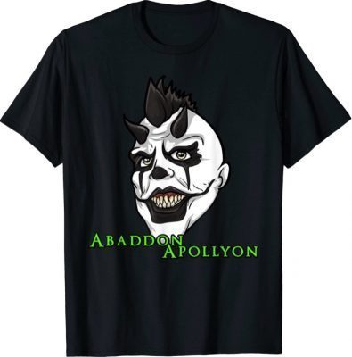 Abaddon Apollyon Face Monster Abaddon Unisex Tee Shirt