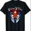 Patria Y Vida Cuba Flag Mask Free Cuba Mask SOS Cuba T-Shirt