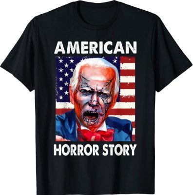 Unisex Biden Horror American Zombie Story Halloween TShirt