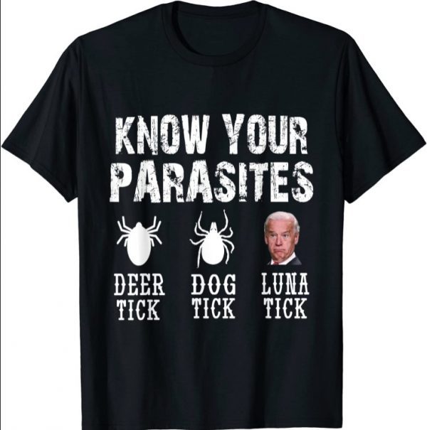 Know your parasites anti Joe biden T-Shirt