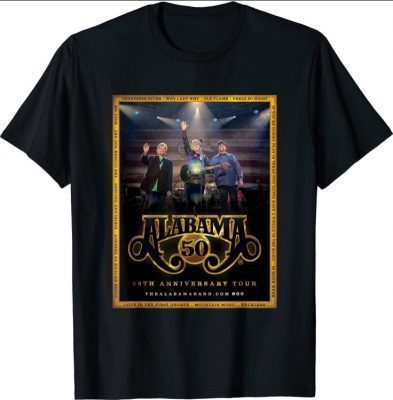 Fan Alabama 50th Anniversary Tour-Show T-Shirt