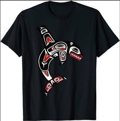 Pacific Northwest Native Orca Killer Whale T-Shirt