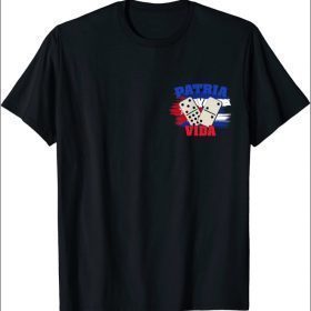 Patria Y Vida Cuba Cuban Flag Se Acabo Cubano Freedom T-Shirt