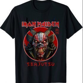 Iron Maidens Senjutsu Eddies Face Circle Shirts