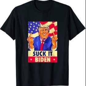 Suck It Biden Funny Trump 2024 President T-Shirt