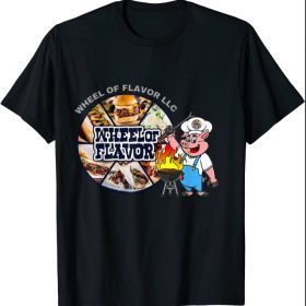 Wheel of Flavor - Support Local MS Restaurants funny Shirt