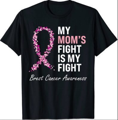 Breast Cancer Awareness Pink Ribbon Son Daughter Survivor Funny Shirt