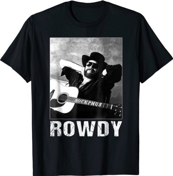 Graphic Hank Jr Idol Williams Country Music - Rowdy Legends 2021 T-Shirt