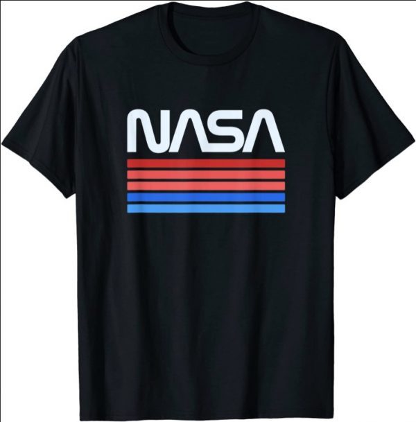 60s 70s Vintage Retro NASA Worm Logo Vintage NASA gift idea Gift T-Shirt