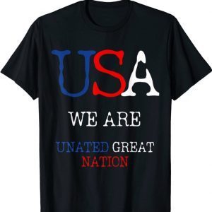 USA Flag Vintage Citizen American Flag Great Nation Gift Shirt