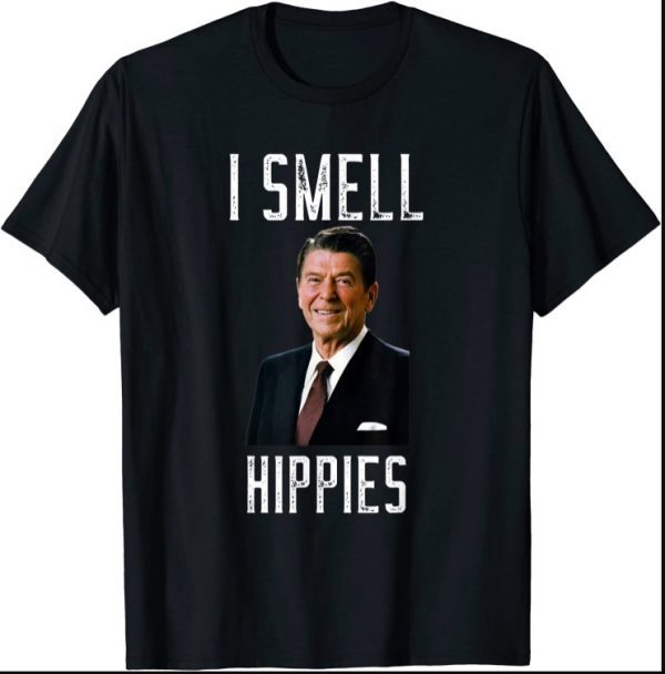 Vintage Reagan I Smell Hippies Shirts