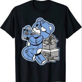 Graphic Tee Match Jordan 4 University Blue T-Shirt