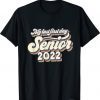 Vintage My Last First Day Senior 2022 Back To School 2021 T-Shirt