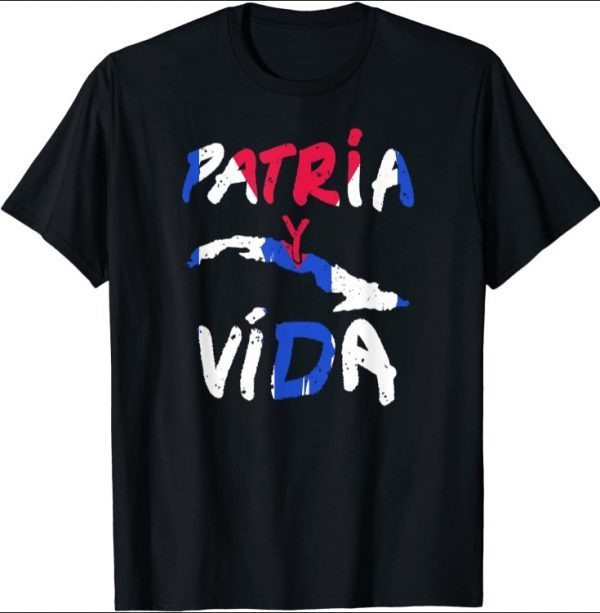 Patria Y Vida Cuba Cuban Freedom Movement Se Acabo T-Shirt