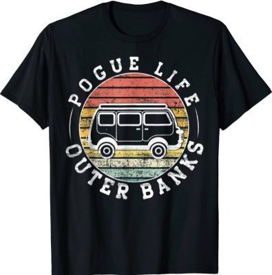 Outer Banks Pogue Life Outer Banks Surf Van Obx T-Shirt